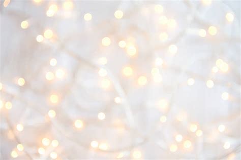 White Christmas Lights Background Stock Photos, Pictures & Royalty-Free ...