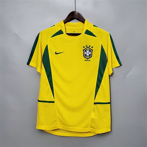 Brazil 2002 Home Jersey - World Cup Winners – Retros League