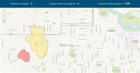 Update: EWEB says power fully restored after outage affected 6,100 in ...