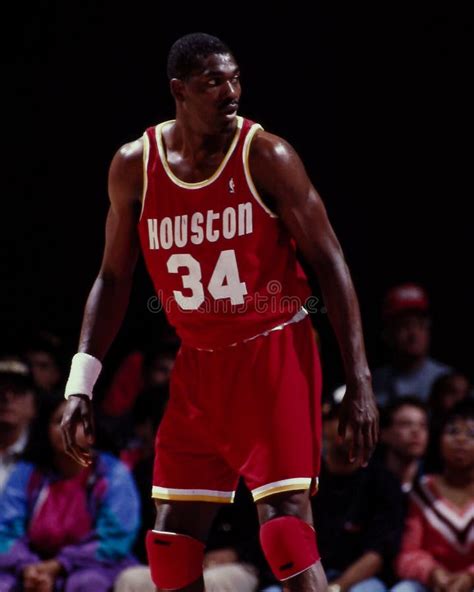 Hakeem Olajuwon, Houston Rockets Editorial Stock Photo - Image of ...