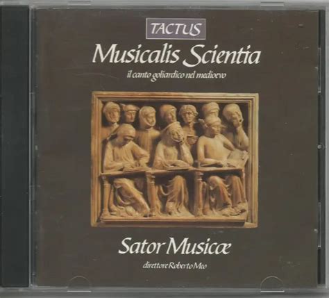 MUSICALIS SCIENTIA - Il Canto Goliardico Nel Medioevo - CD 1987 USATO $10.71 - PicClick