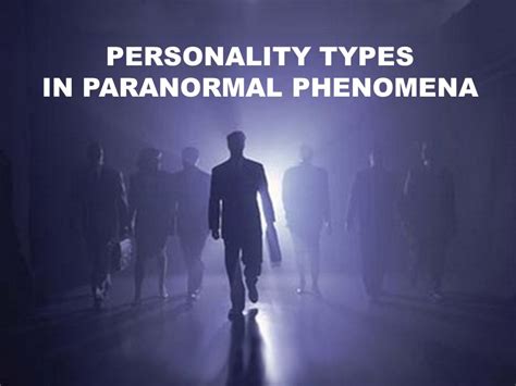 PERSONALITY TYPES IN PARANORMAL PHENOMENA. Histrionic personality disorder (HPD) is defined by ...