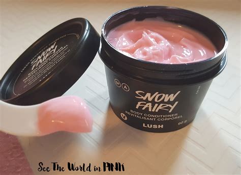 Skincare Sunday - Lush Snow Fairy Body Conditioner | See the World in PINK