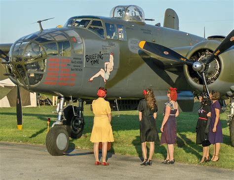 World War II B-25 Bomber Briefing Time Photograph by Angelo Rolt - Fine Art America