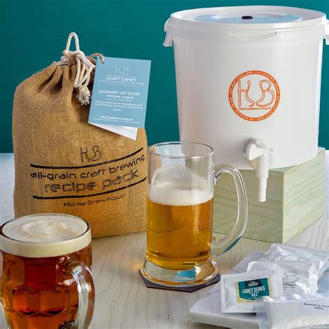 craft beer brewing starter kit by homebrewtique | notonthehighstreet.com