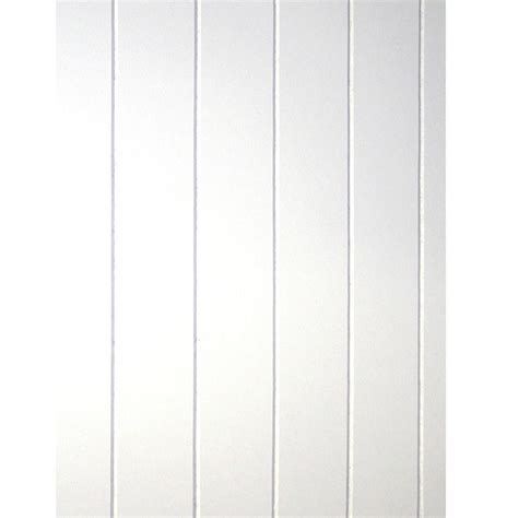 32 sq. ft. Beadboard White V-Groove Panel-109693 - The Home Depot