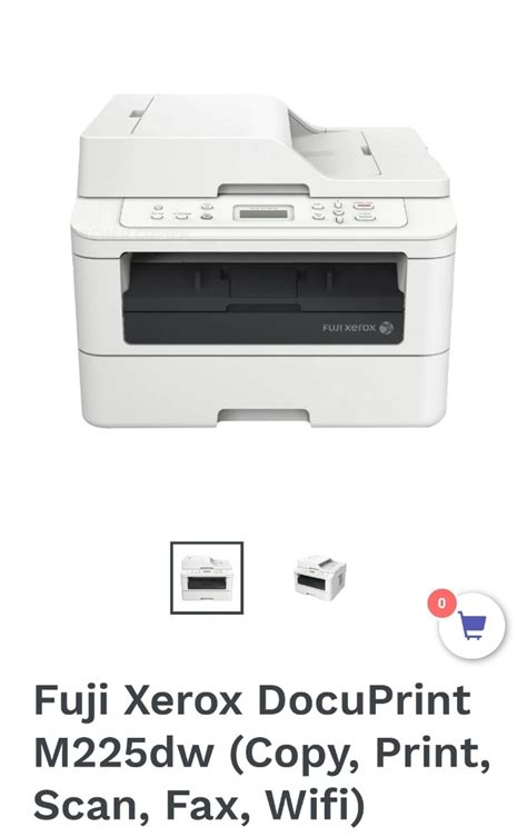 Fuji Xerox M225dw Duplex Laser printer, Computers & Tech, Printers ...