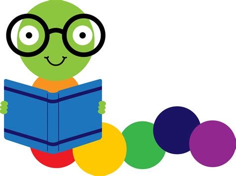 Bookworm clipart - Clipground