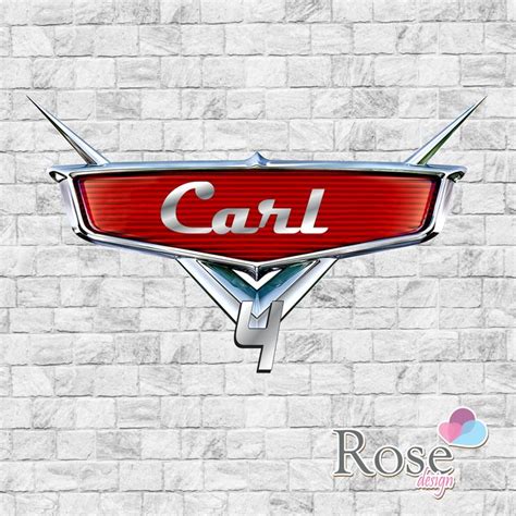 Cars custom logo, Cars Birthday, Disney Cars party, Car decor, Cars ...