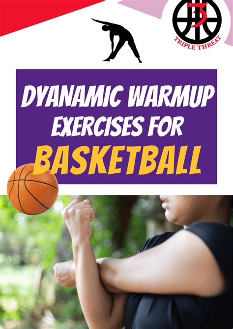 Dynamic warmup exercises for basketball