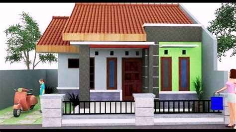 cara menggambar rumah minimalis sederhana - YouTube