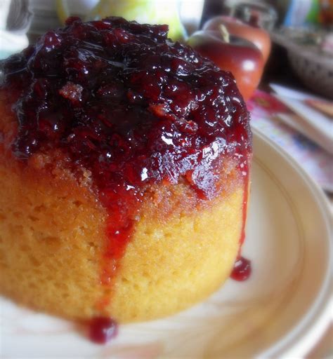 The English Kitchen: Steamed Cherry Bakewell Pudding