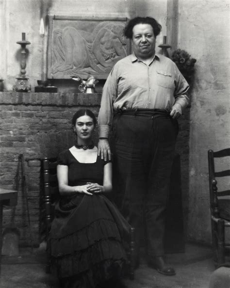 Diego Rivera and Frida Kahlo, San Francisco, California photograph / (photographed by Peter A ...