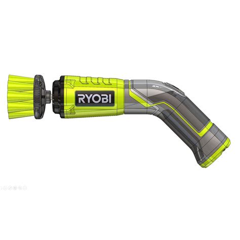 Ryobi Cordless 18V Power Scrubber P4500, Compact Power Scrubber P4510 ...