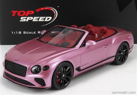 TRUESCALE TS0289 Scale 1/18 | BENTLEY NEW CONTINENTAL GT CABRIOLET OPEN ...