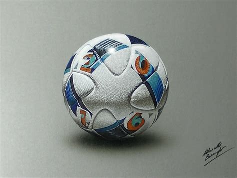 Drawing Uefa Euro 2016 official match ball on Behance