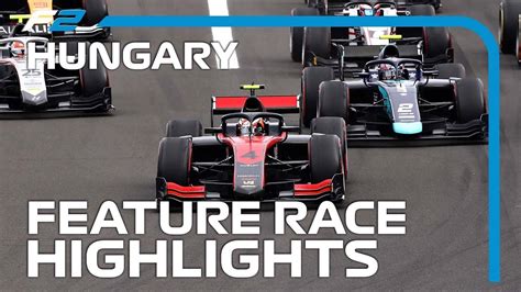 F2 Feature Race Highlights | 2020 Hungarian Grand Prix - YouTube