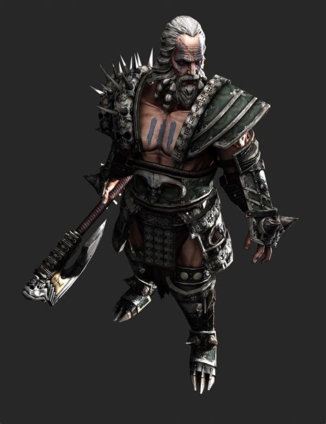 Diablo3!! Barbarian. - ZBrushCentral