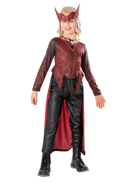 Licensed Scarlet Witch Girls Marvel Costume | Letter "S" Costume Ideas ...