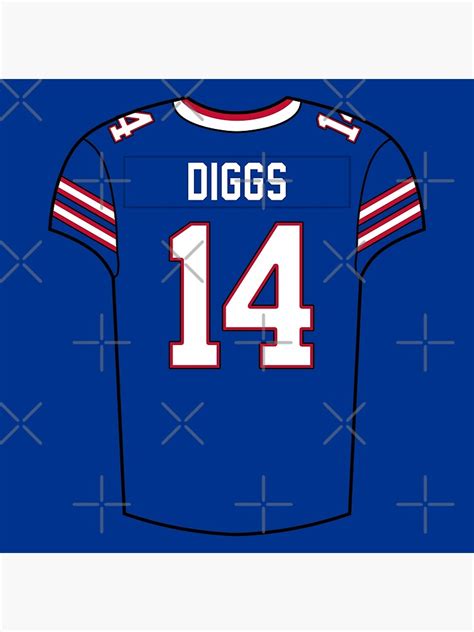 "Stefon Diggs Home Jersey" Poster for Sale by designsheaven | Redbubble