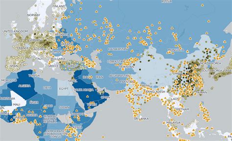 Water Pollution World Map