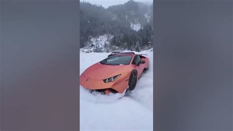 lambo sliding in frozen🥶 ️... - YouTube