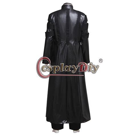 Stargate Atlantis The Wraith Cosplay Costume Black Long Coat,