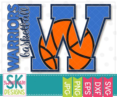 Warriors Svg Basketball SVG Dxf Eps Cricut Cut File - Etsy