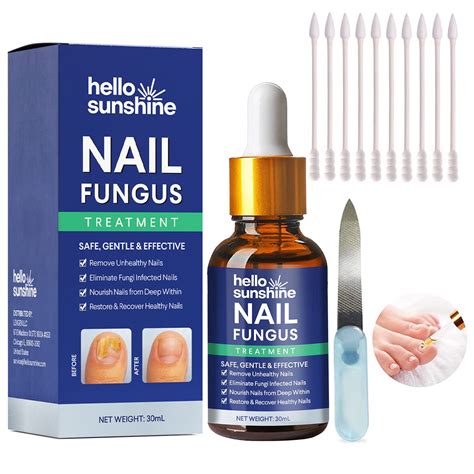 Buy Nail Fungus for Toenail Extra Strength, Antifungal Solution and Fungal Nail Cure Under the ...