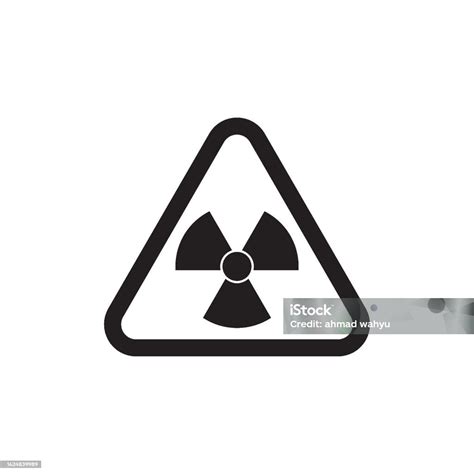 Danger Radiation Risk Symbol Stock Illustration - Download Image Now - Atom, Backgrounds ...