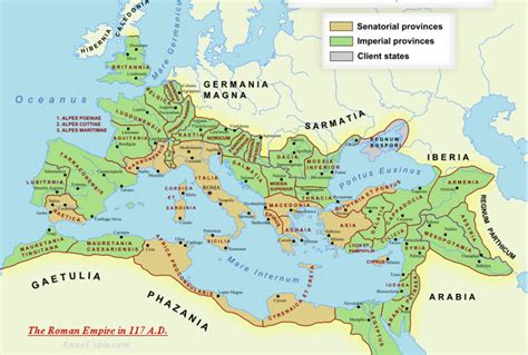 Roman Aqueduct Map