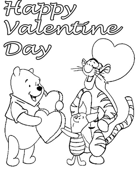 Valentines Disney Coloring Pages - Best Coloring Pages For Kids