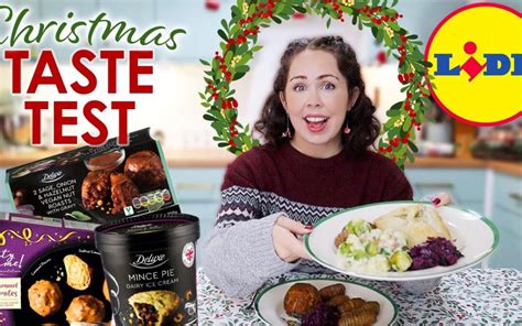 LIDL CHRISTMAS TASTE TEST 2020 | New In Lidl Christmas Food Review ...