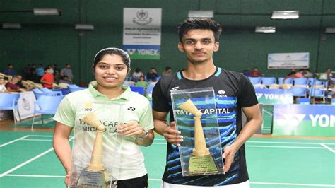 Senior National-ranking Badminton: Kiran George crowned champion ...