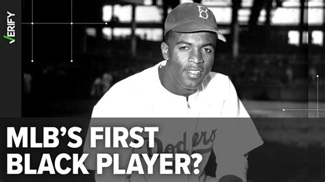 Jackie Robinson is not the first Black Major League Baseball player | wltx.com