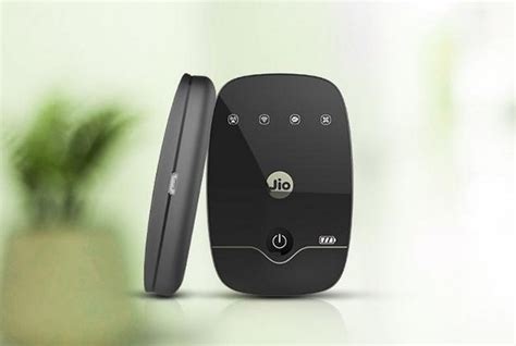 Reliance JioFi 4G Portable Hotspot Launched