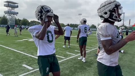 Mel Tucker, coaching cornerbacks, Day One of August Camp. Michigan State football - Win Big Sports