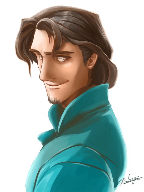 Flynn Rider (Eugene Fitzherbert) of Tangled | Disney illustration ...