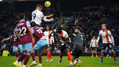 Burnley 1-1 Luton: VAR allows Morris equaliser in added time as Clarets ...