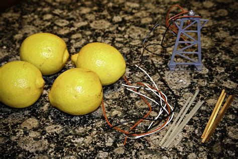 Lemon Battery Science Experiment | Science experiments, Science experiments kids, Experiments