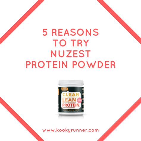 5 Reasons to Try Nuzest Protein Powder - KookyRunner