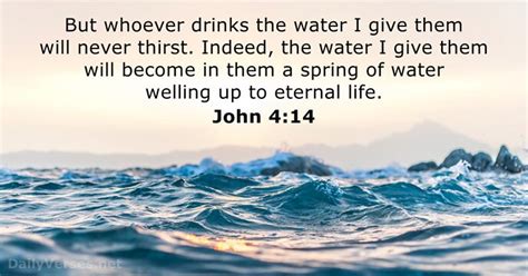 100 Bible Verses about 'Water to drink' - DailyVerses.net