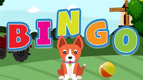 BINGO Dog Song | Nursery Rhyme With Lyrics | Cartoon Animation Rhymes ...