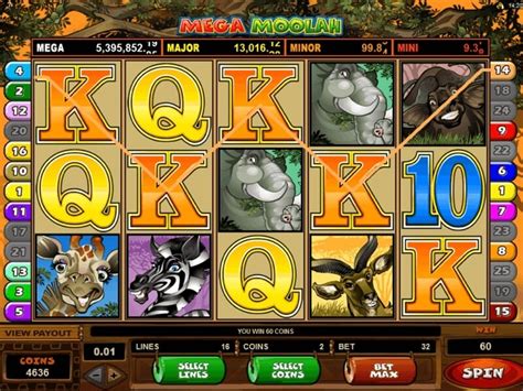 Mega Moolah Slot play online for free