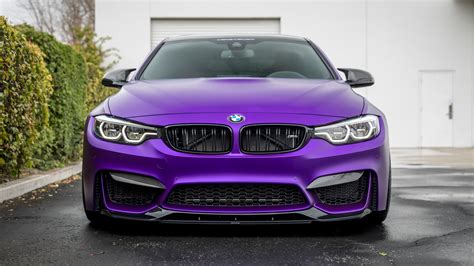 Sfondi BMW Vorsteiner 2018 GTS F82 M4 colore viola Auto 2560x1440