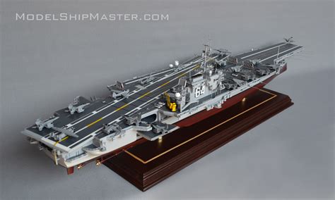 USS Constellation aircraft carrier model