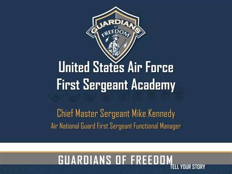 PPT - United States Air Force First Sergeant Academy PowerPoint ...