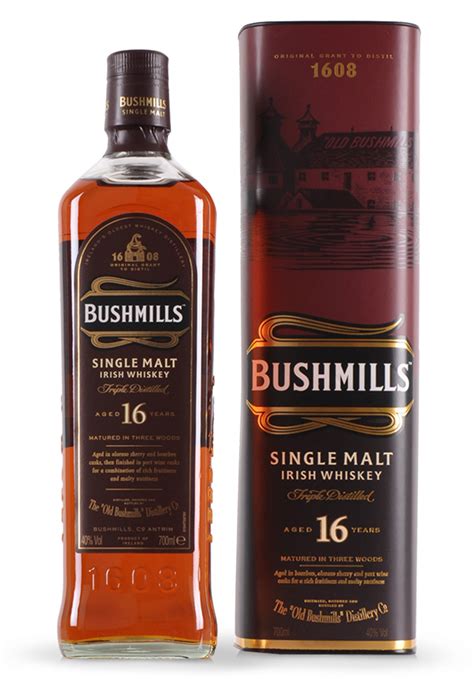 SmartDrinks.ro - Whisky Bushmills 16 Year Old Single Malt (0.7L)