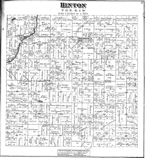 1879 Mecosta County Michigan Atlas