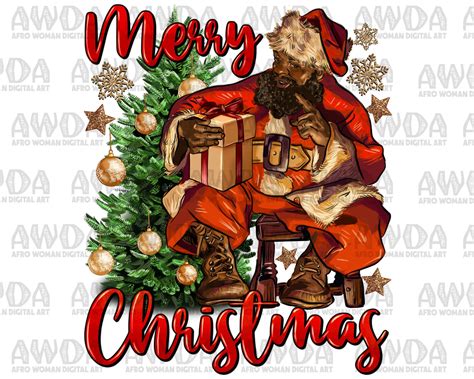 Photos With Santa Clipart Black